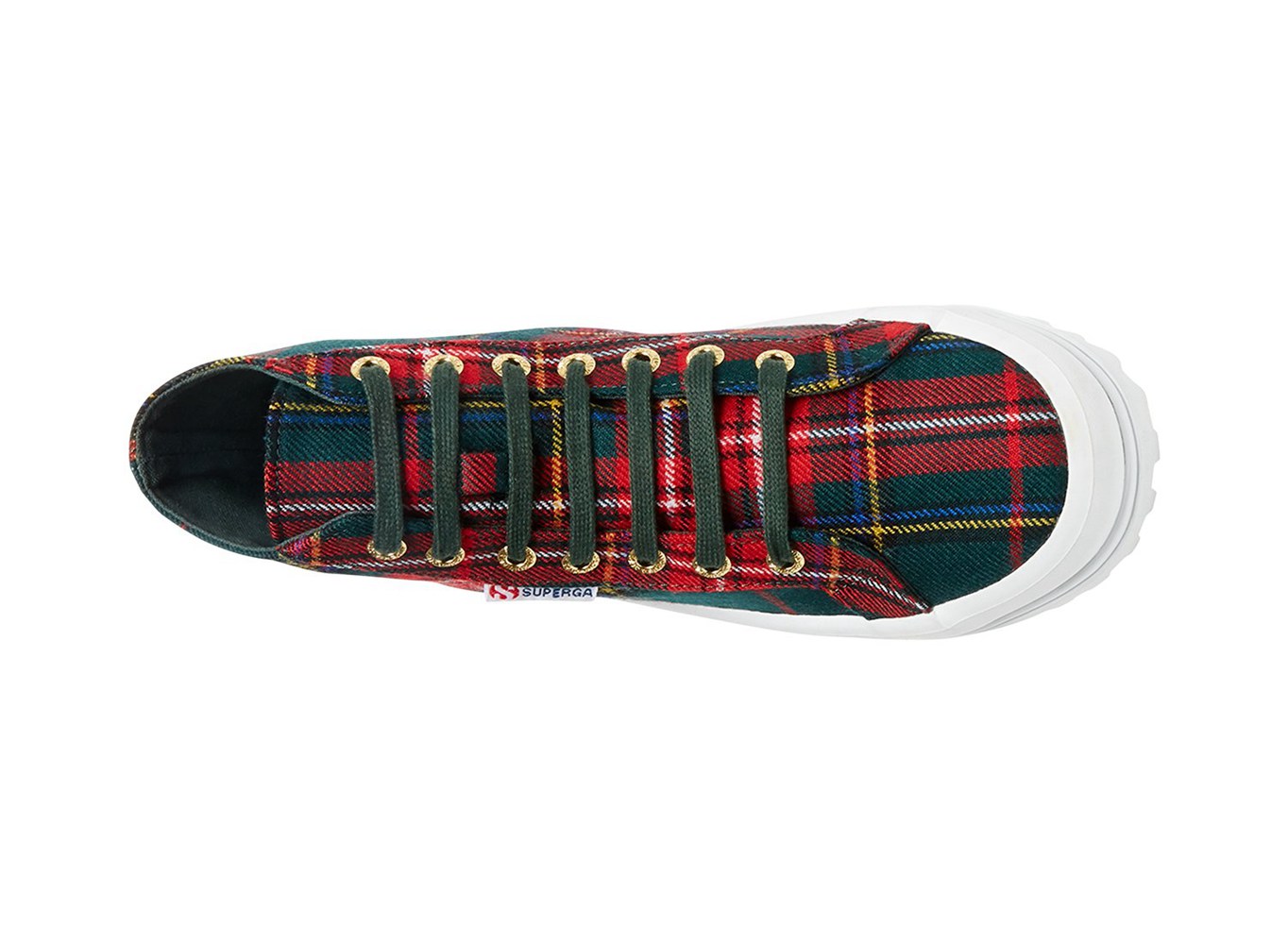Botas Superga Mujer Multicolor - 2341 Cotw Plaid - 294563AXN